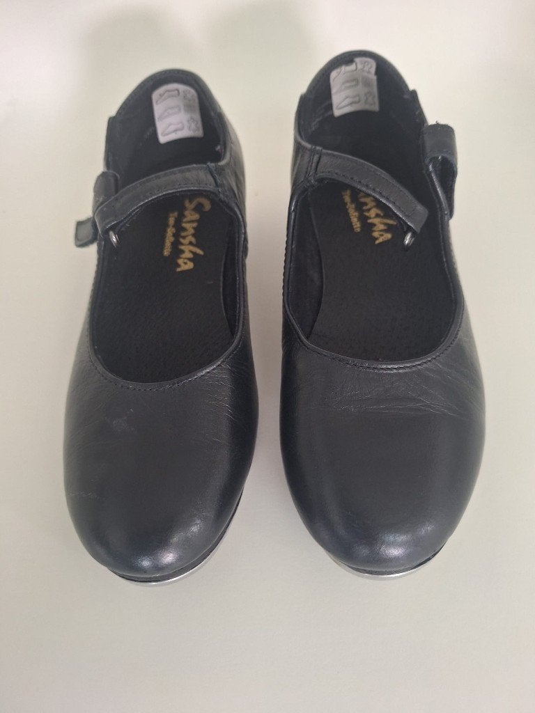 Tapdansschoenen Sansha TA24Lco maat S-L (schoenmaat ±35), Sport en Fitness, Ophalen of Verzenden, Zo goed als nieuw, Schoenen