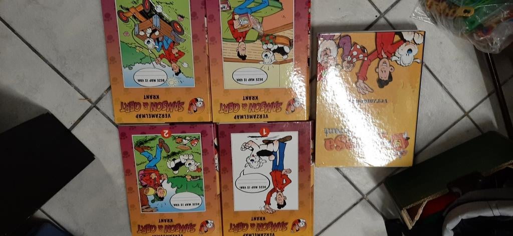 Verzamelmappen plopsa en samson en Gert, Ophalen of Verzenden, Zo goed als nieuw