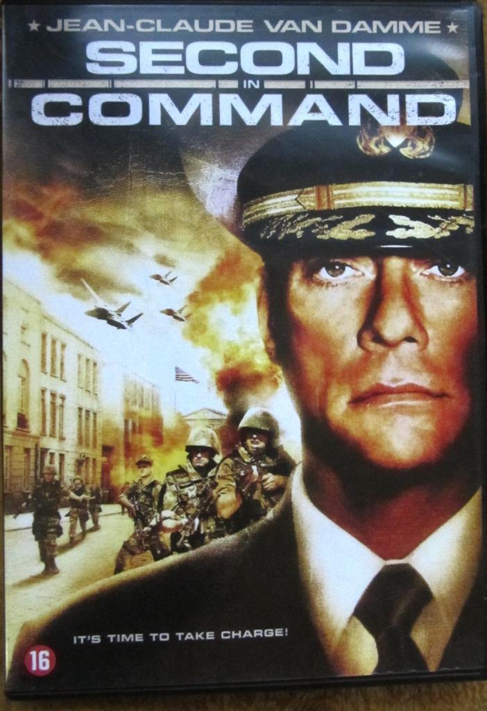 DVD OORLOG- SECOND IN COMMAND (JEAN CLAUDE VAN DAMME), Tous les âges, Enlèvement ou Envoi, Comme neuf, Guerre