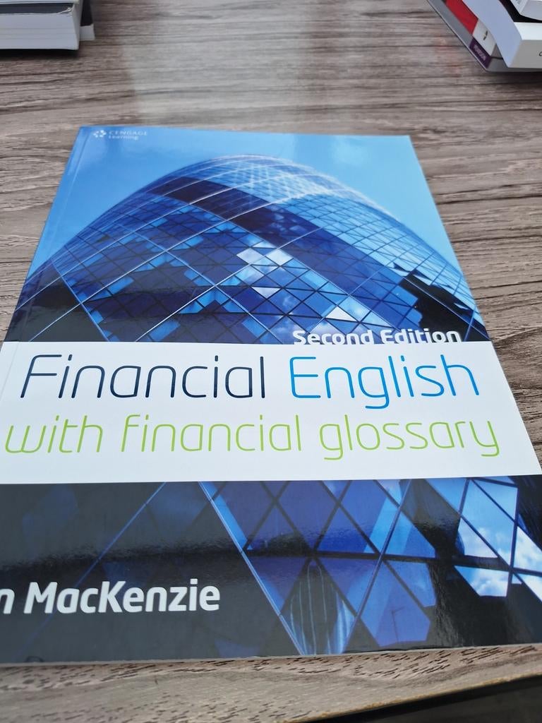Financial English with Financial glossary second edition, Enlèvement ou Envoi, Comme neuf