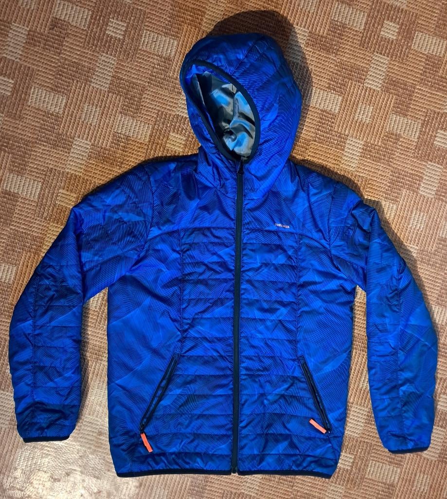 Veste quechua pour ado, Vêtements | Hommes, Vestes | Hiver, Enlèvement, Porté, Bleu, Quechua