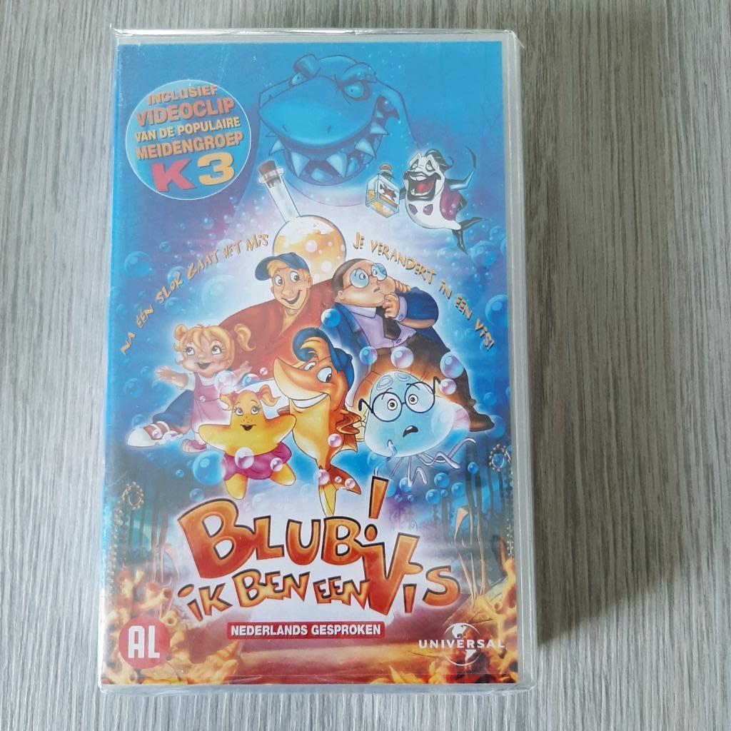 VHS cassette - Universal - Blub! Ik ben een vis, Audio, Tv en Foto, Overige Audio, Tv en Foto, Zo goed als nieuw, Ophalen of Verzenden
