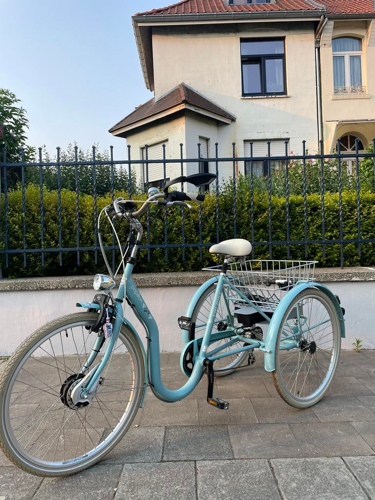 Tri-bike Classic elektrische driewieler nieuwstaat, Ophalen of Verzenden, Zo goed als nieuw