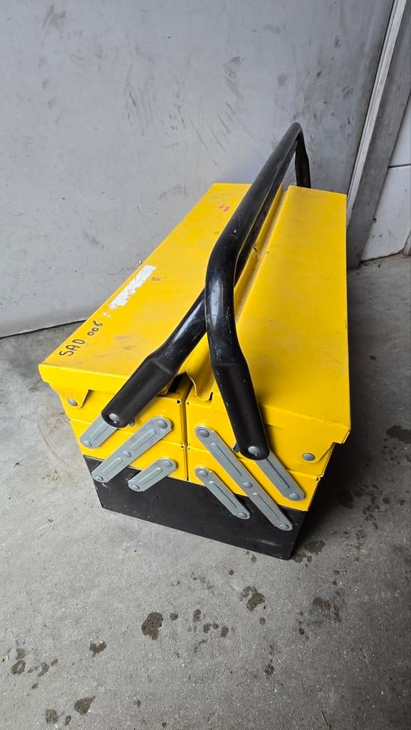 Gereedschapskoffer gereedschapskist Stanley metaal, Doe-het-zelf en Bouw, Ophalen, Gebruikt