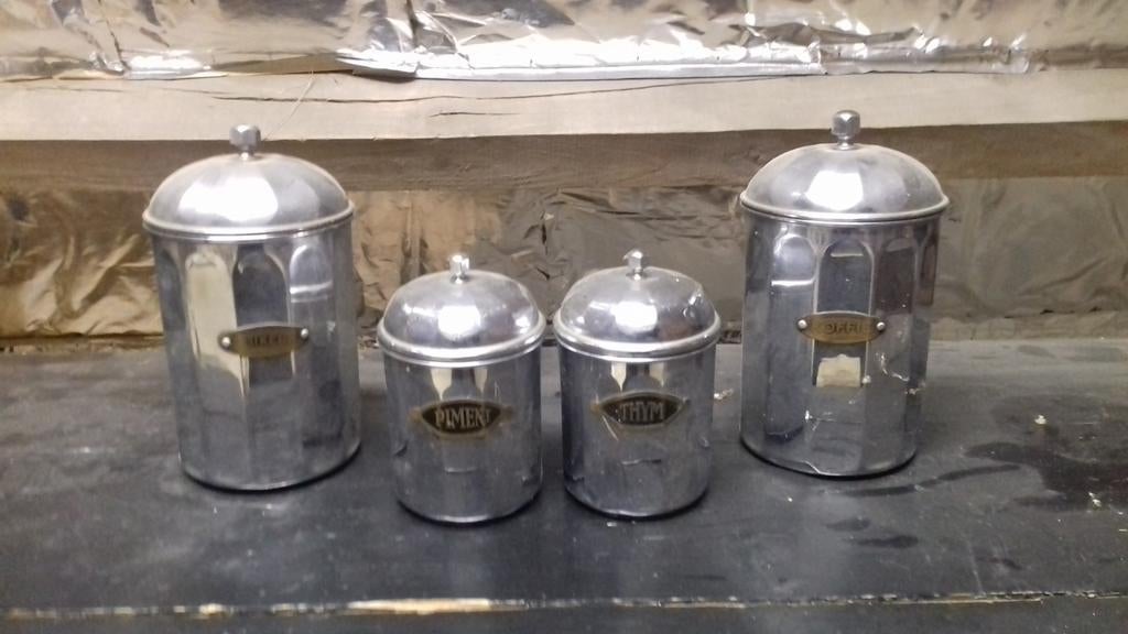 Koffie en suikerpotten retro ,vintage,antiek, Ophalen