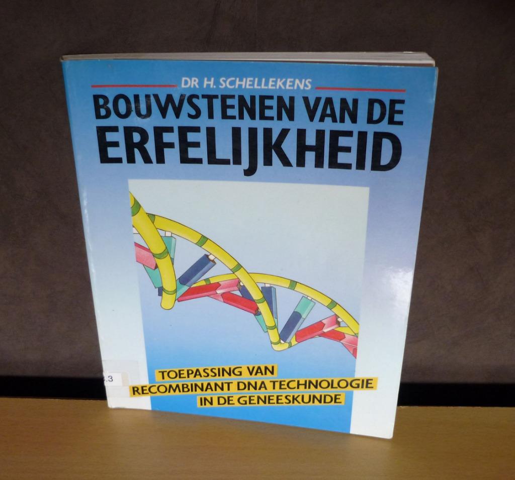Boek Bouwstenen van de erfelijkheid van Dr. H. Schellekens, Boeken, Studieboeken en Cursussen, Ophalen of Verzenden