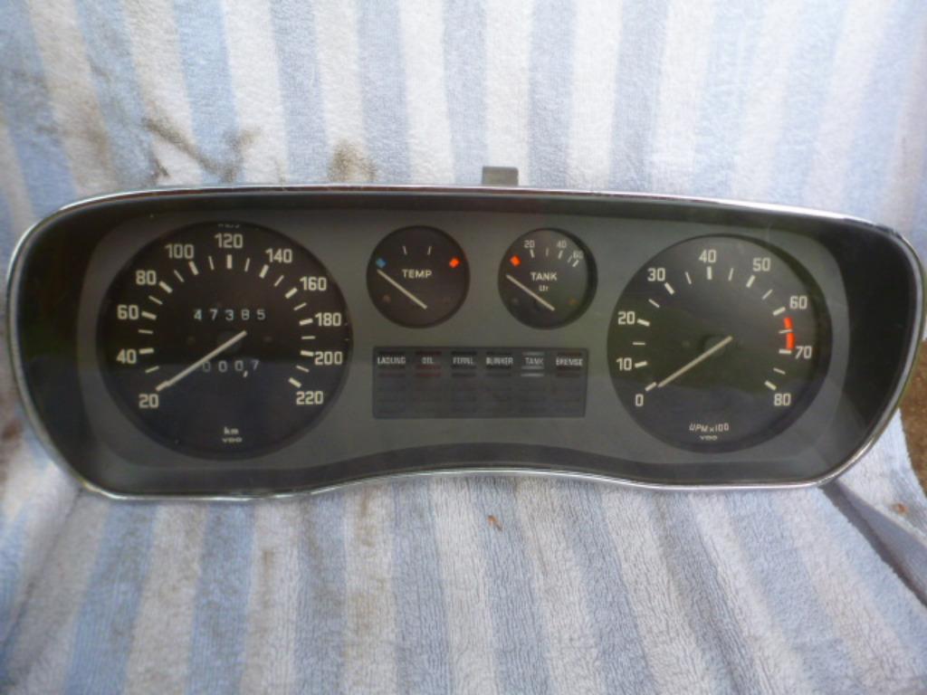 BMW E3 2500/2800/30s/30 si:compteur et cpt-tours:VDO, Envoi, Utilisé, BMW