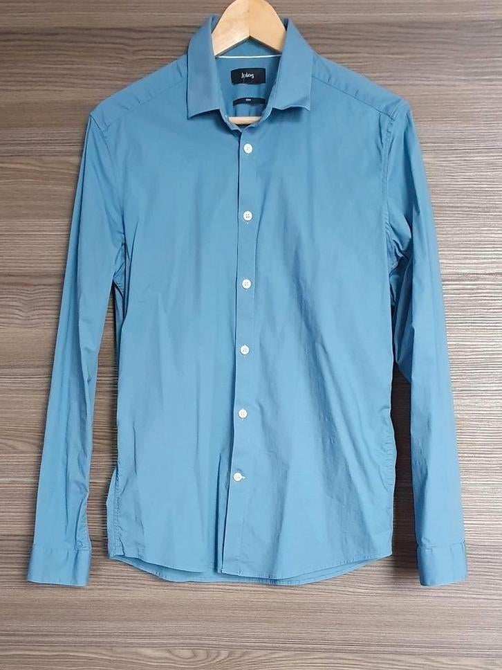 Chemise pour homme, Jules, taille M, parfait état, Vêtements | Hommes, Enlèvement ou Envoi, Comme neuf, Bleu
