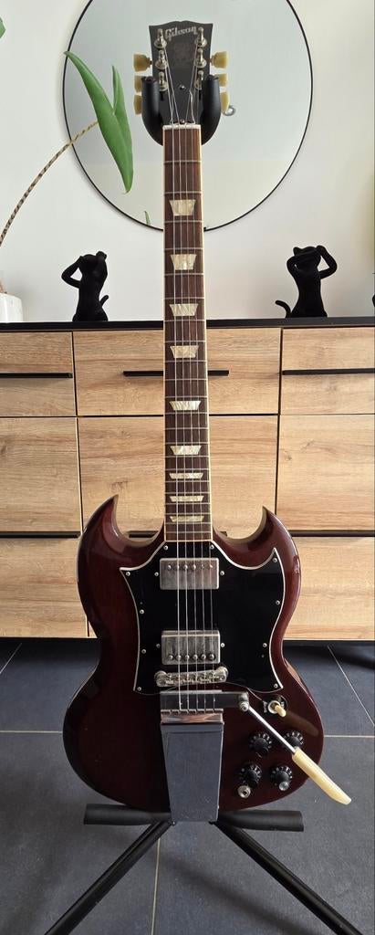 Gibson SG Angus young & Gibson SG Voodoo met 2 versterkers., Muziek en Instrumenten, Ophalen, Zo goed als nieuw, Gibson