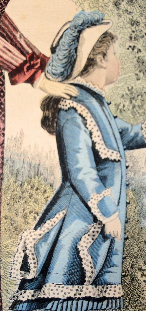 gravures de mode du 19ème siècle, Enlèvement ou Envoi