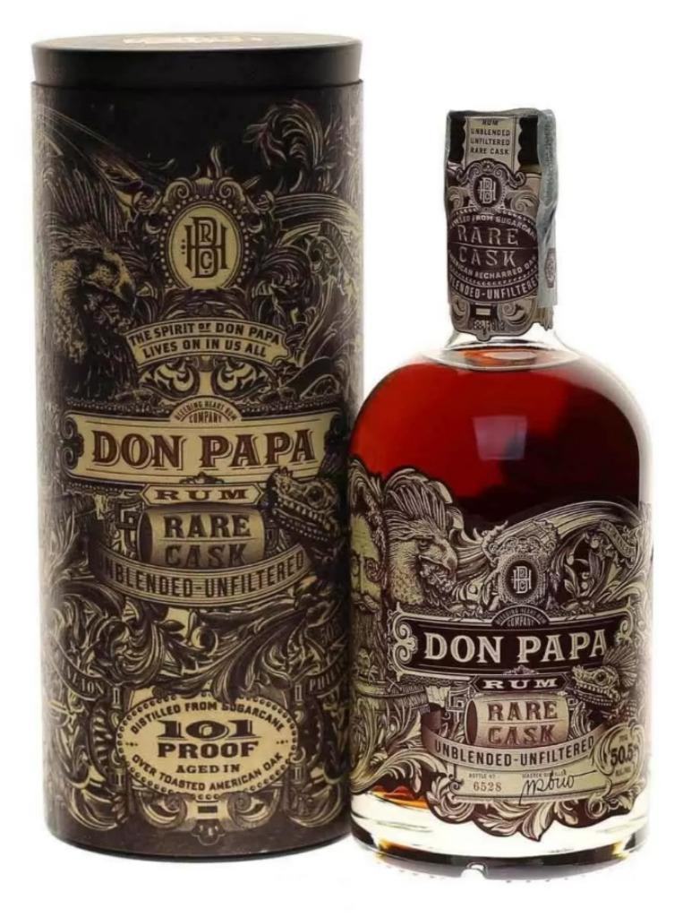 DON PAPA Rare Cask 50,5 70cl !!! 1ière Édition !!!, Neuf, Autres régions, Pleine, Enlèvement