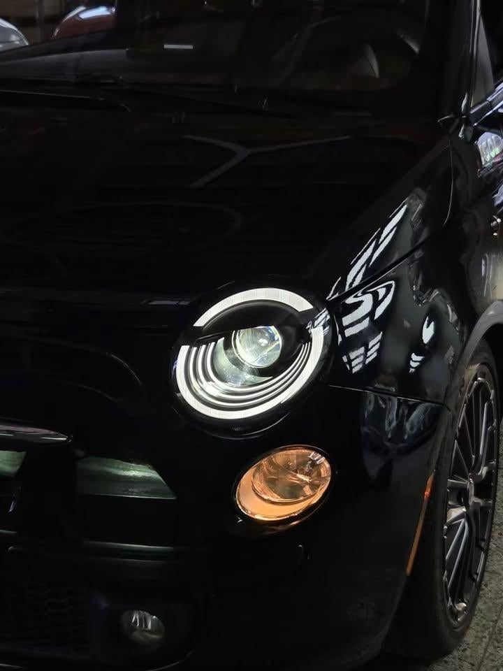 Gloednieuwe BILED koplampen voor fiat/abarth 500 /595 /695, Auto-onderdelen, Verlichting, Ophalen of Verzenden, Fiat