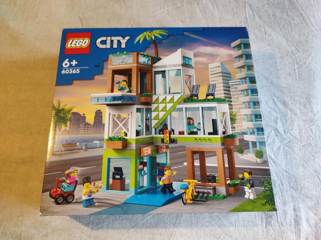 Lego City 60365 – Appartementsgebouw, Ophalen of Verzenden, Nieuw, Complete set, Lego