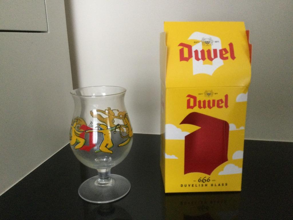 bierglas Duvel collector item, Ophalen, Nieuw, Glas of Glazen, Duvel