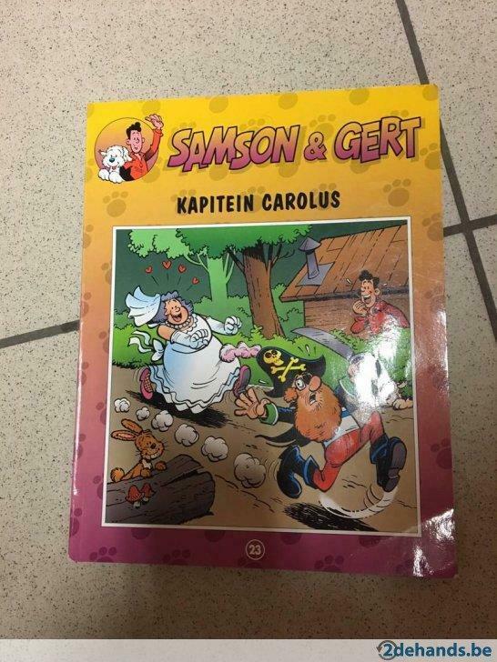 Samson en Gert strip, Enlèvement, Utilisé