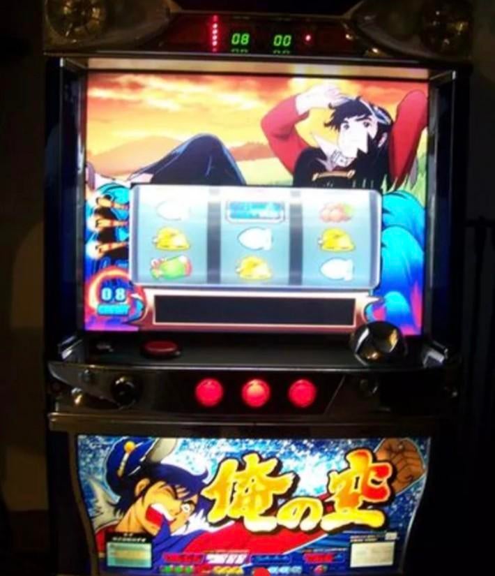 Pachislot, Pachislo, machine à jetons RECHERCHE., Verzamelen, Automaten | Gokkasten en Fruitautomaten, Ophalen, Gebruikt