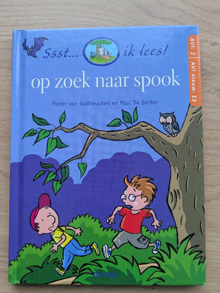 Ssst... Ik lees! Op zoek naar spook - AVI 2 - AVI E3, Boeken, Ophalen of Verzenden, Gelezen, Kim Vandyck; Pieter van Oudheusden