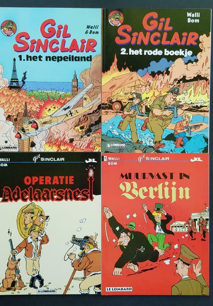 Strips Gil Sinclair Le Lombard Walli-de Bom, Boeken, Ophalen, Zo goed als nieuw, Walli De Bom