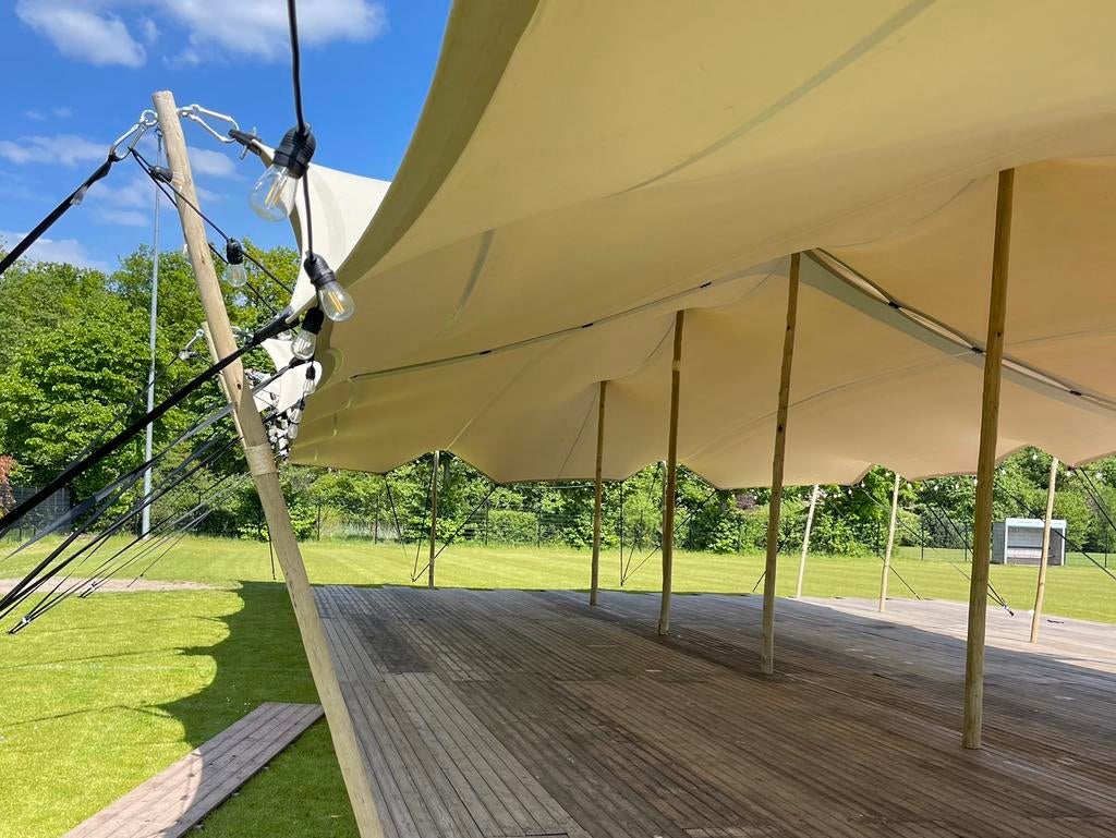 STRETCHTENT HUREN + installatie, Envoi, Comme neuf
