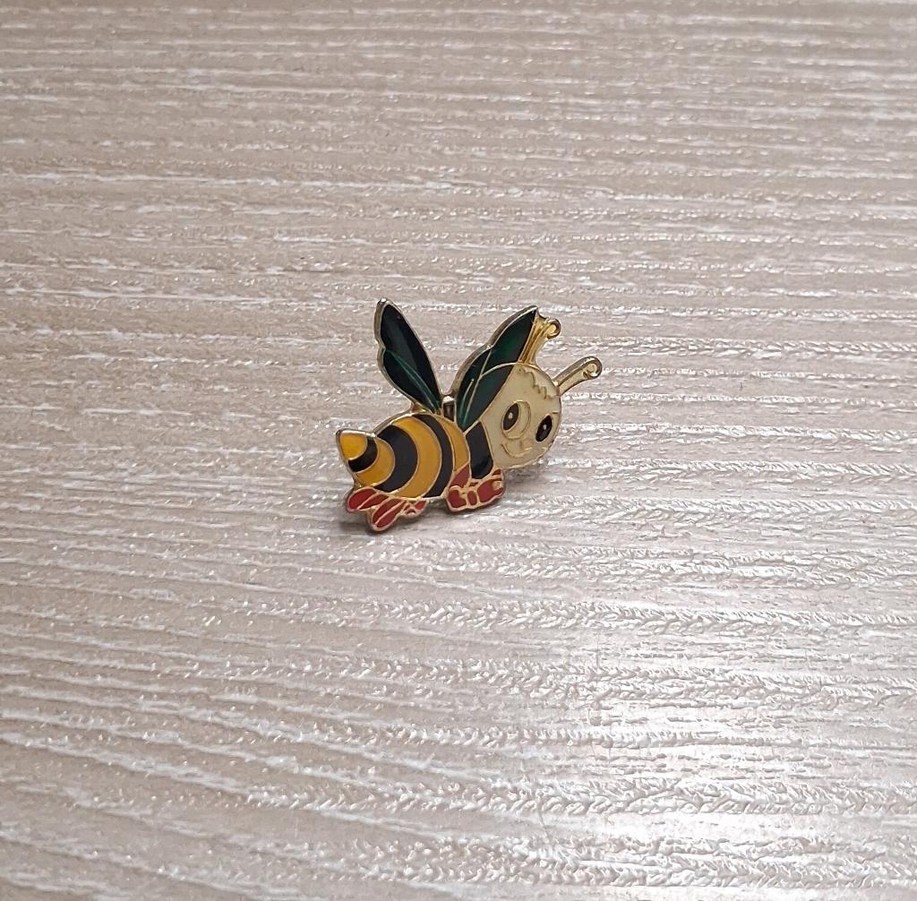 PIN - BIJ - ABEILLE, Enlèvement ou Envoi, Utilisé, Animal et Nature, Insigne ou Pin's