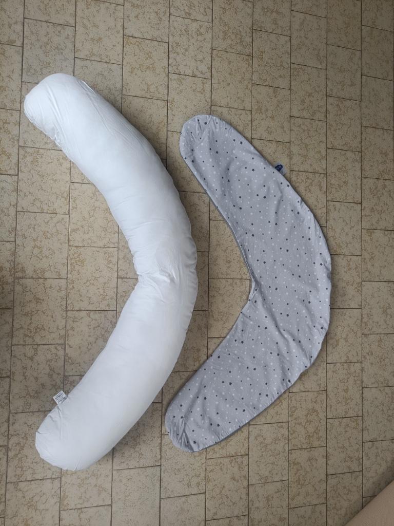 Zwangerschapskussen met hoes, Enlèvement, Comme neuf, Coussin d'allaitement