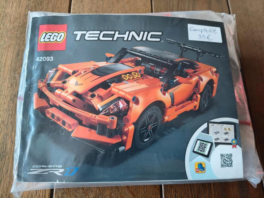 Lego Technic 42093 Chevrolet Corvette ZR1, Kinderen en Baby's, Speelgoed | Duplo en Lego, Ophalen of Verzenden, Gebruikt, Lego
