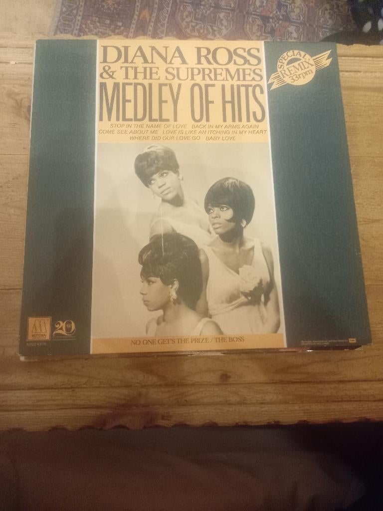 4 Lp's van Diana Ross & The Supremes, Enlèvement ou Envoi, Utilisé, Autres formats, Soul, Nu Soul ou Neo Soul
