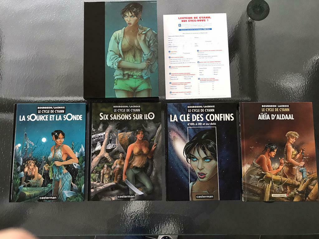 Le cycle de Cyann Bourgeon /Lacroix coffret, Comme neuf