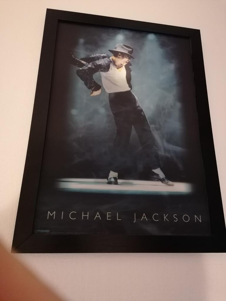 3D kader Michael Jackson, Maison & Meubles, Enlèvement, Utilisé, 50 à 75 cm, 50 à 75 cm