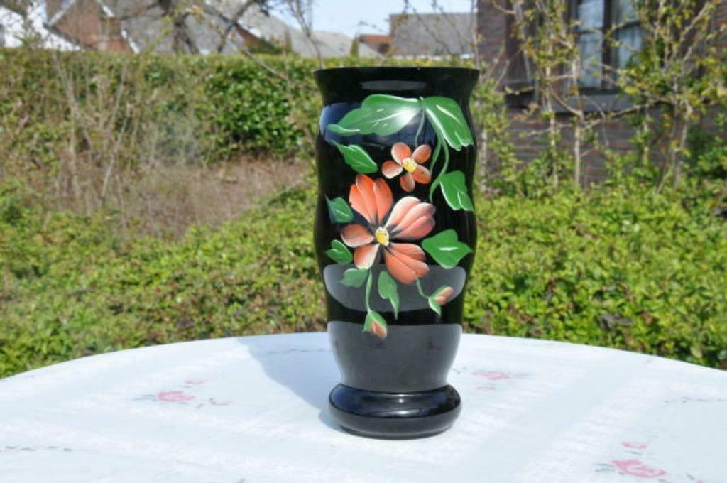 §  vase boom /havré  n2 fleur rose, Antiquités & Art, Enlèvement ou Envoi