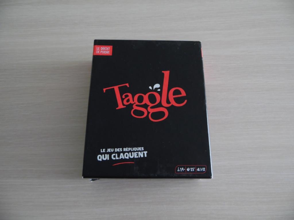 TAGGLE    LE JEU DES RÉPLIQUES QUI CLAQUENT, Vijf spelers of meer, Ophalen of Verzenden, Zo goed als nieuw, Youpi Planète