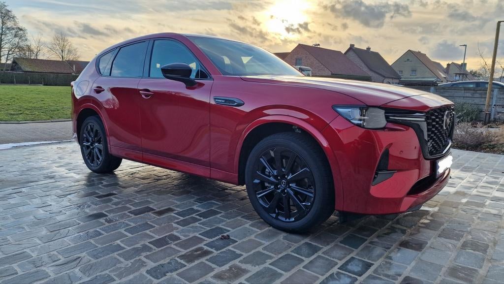 Full option Mazda CX-60 PHEV 3j garantie, Achat, Euro 6, 2500 kg, Noir