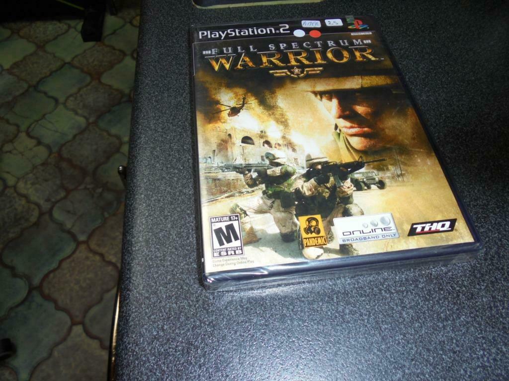 Nieuwe Amerikaanse Playstation 2 game Full Spectrum Warrior, Games en Spelcomputers, Games | Sony PlayStation 2, Vanaf 18 jaar