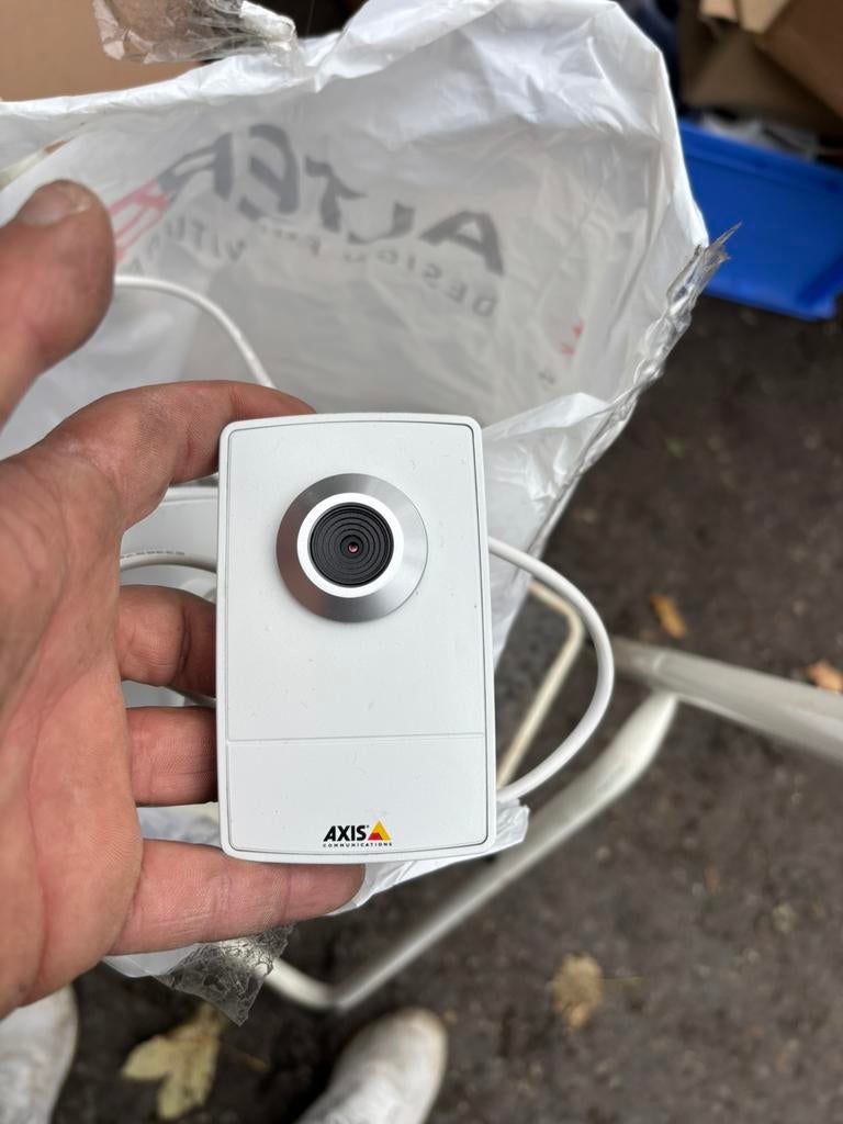 Lot AXIS M1011-W Network Camera, Audio, Tv en Foto, Videobewaking, Ophalen, Zo goed als nieuw