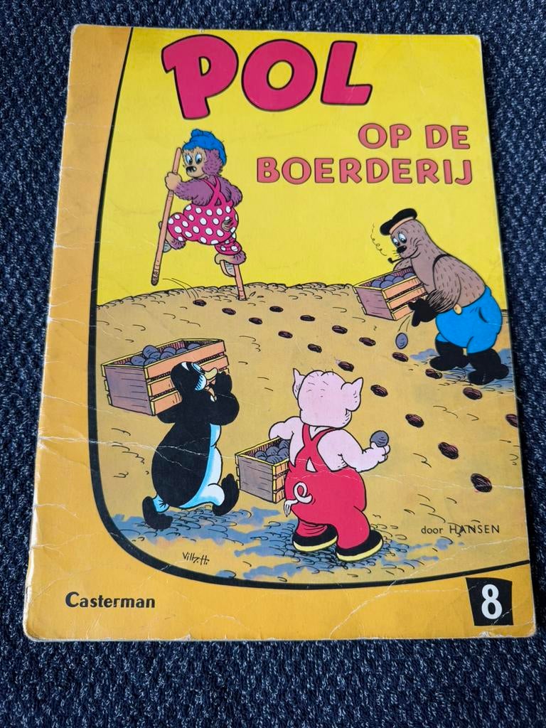 Vintage stripverhalen Pol — (1960 - 1996), Ophalen, Zo goed als nieuw, Hansen