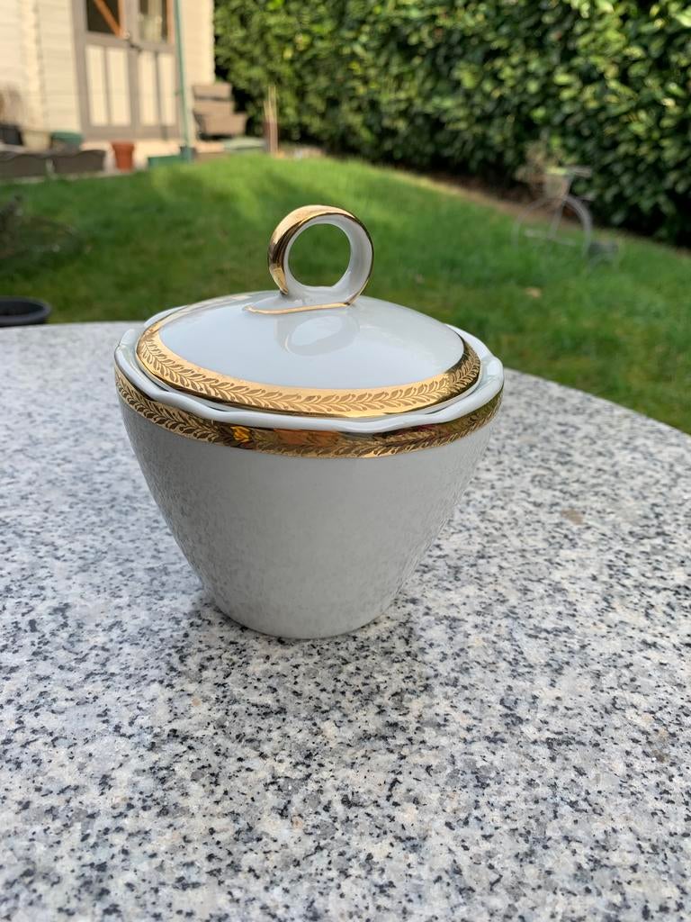 Sucrier Porcelaine de luxe de la compagnie nationale France