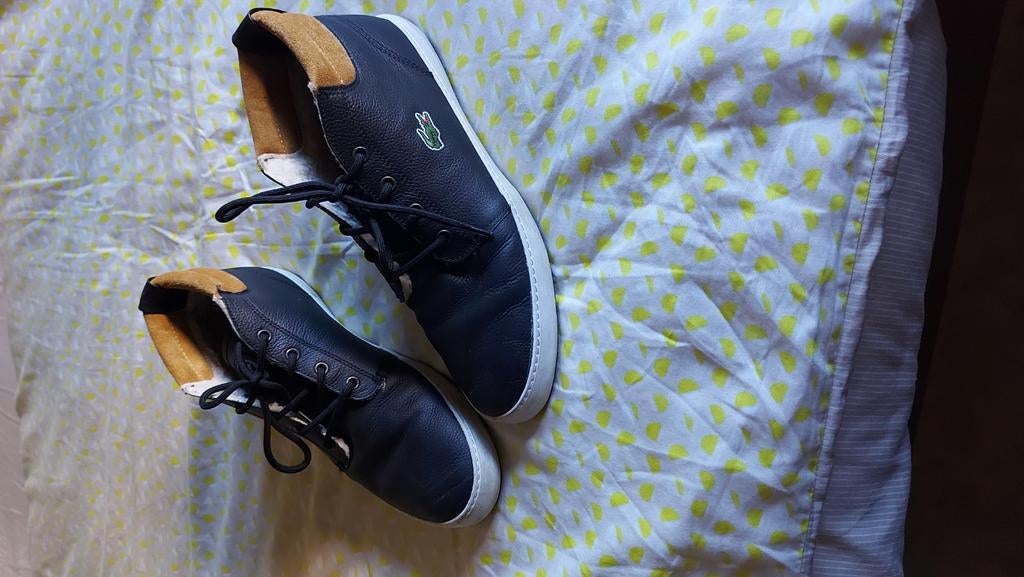 Chaussure pour homme, bleue, rembourrage chaud, taille 43, Enlèvement ou Envoi, Comme neuf, Bleu