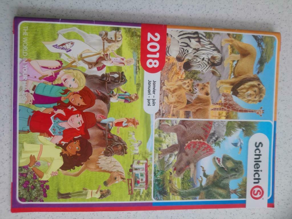 Catalogue officiel Schleich 2018 (janvier à juin) schtroumpf, Verzamelen, Smurfen, Nieuw, Overige typen, Verschillende Smurfen