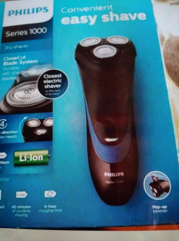 Een NIEUW Philips Shaver shaver shaver series 1000 scheerapp, Ophalen of Verzenden, Nieuw, Scheren en Epileren