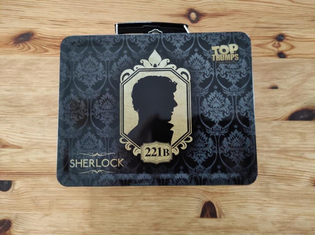 Sherlock kaartspel Top Trumps Engelse versie, Een of twee spelers, Ophalen of Verzenden, Nieuw, Hasbro
