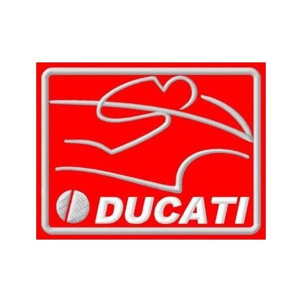 Écusson Ducati - 100 x 75 mm, Enlèvement ou Envoi, Neuf