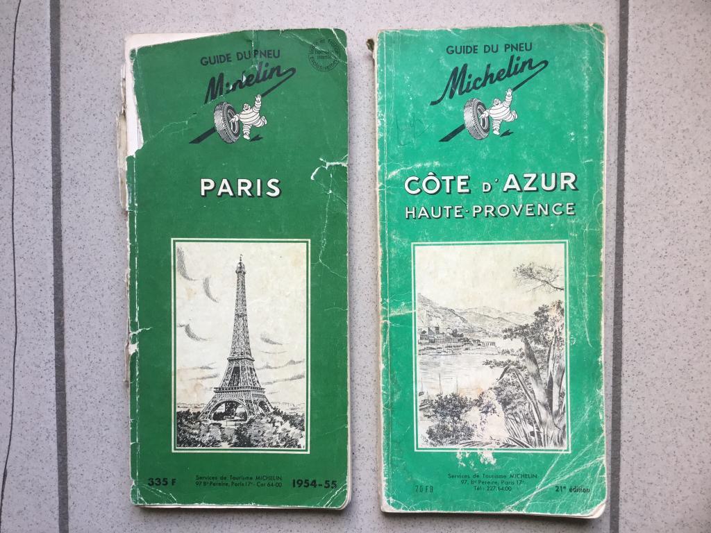 Michelin groene gidsen 1954-1977, Gelezen, Michelin, Europa, Ophalen of Verzenden