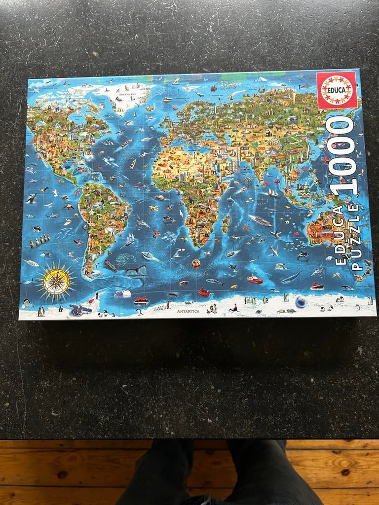 Puzzle 1000 pièces, Ophalen of Verzenden, Zo goed als nieuw
