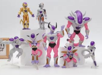 Dragonball Z figuren set Freeza familie 8 stuks (7-12cm), Verzamelen, Poppetjes en Figuurtjes, Ophalen of Verzenden, Nieuw