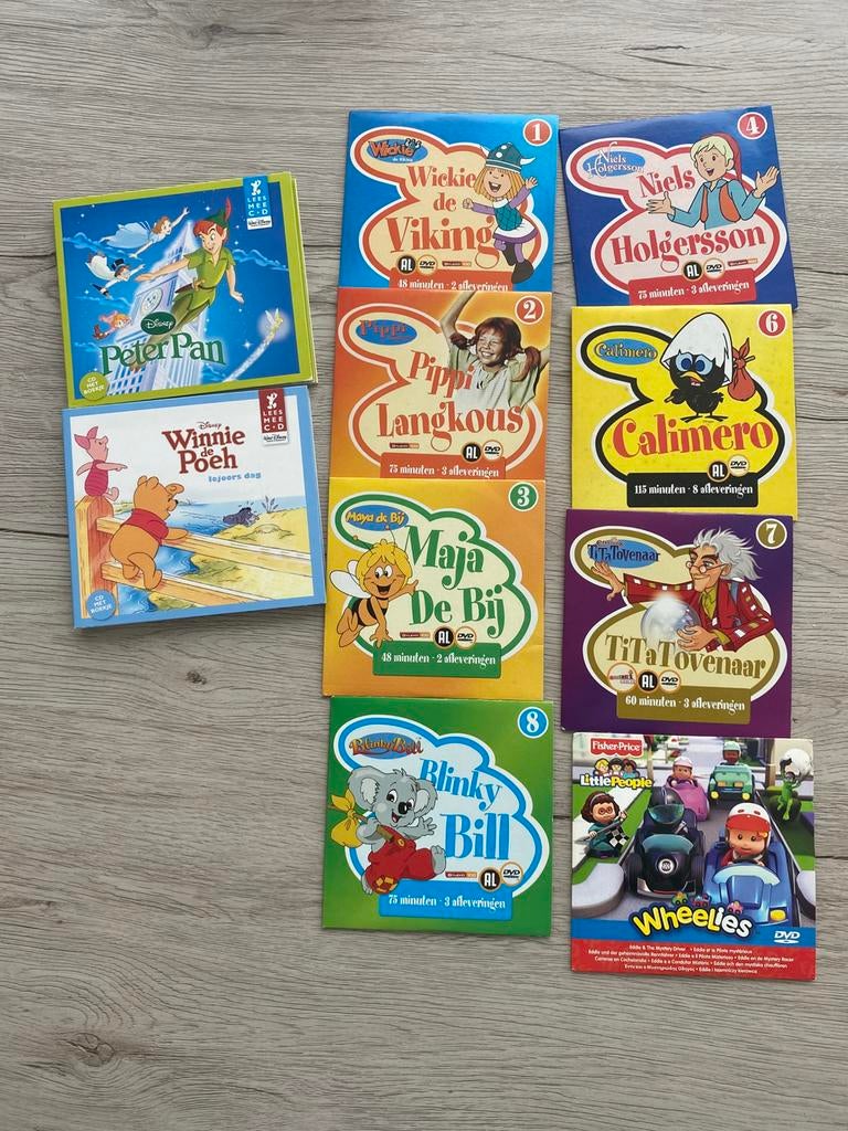 2CD’s- 8DVD’s, Ophalen, Zo goed als nieuw