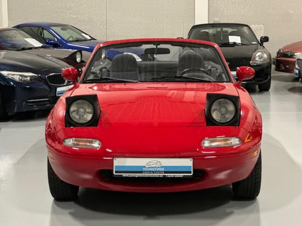 Mazda MX-5 1.6i 16v NA | 114.937 km | Blanco gekeurd | ..., Autos, Mazda, Rouge, Achat, Entreprise, Boîte manuelle