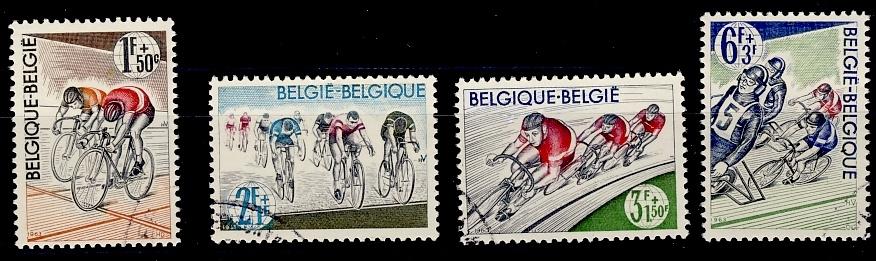 Belge 1963 - n 1255 - 1258, Timbres & Monnaies, Timbres | Europe | Belgique, Envoi, Oblitéré
