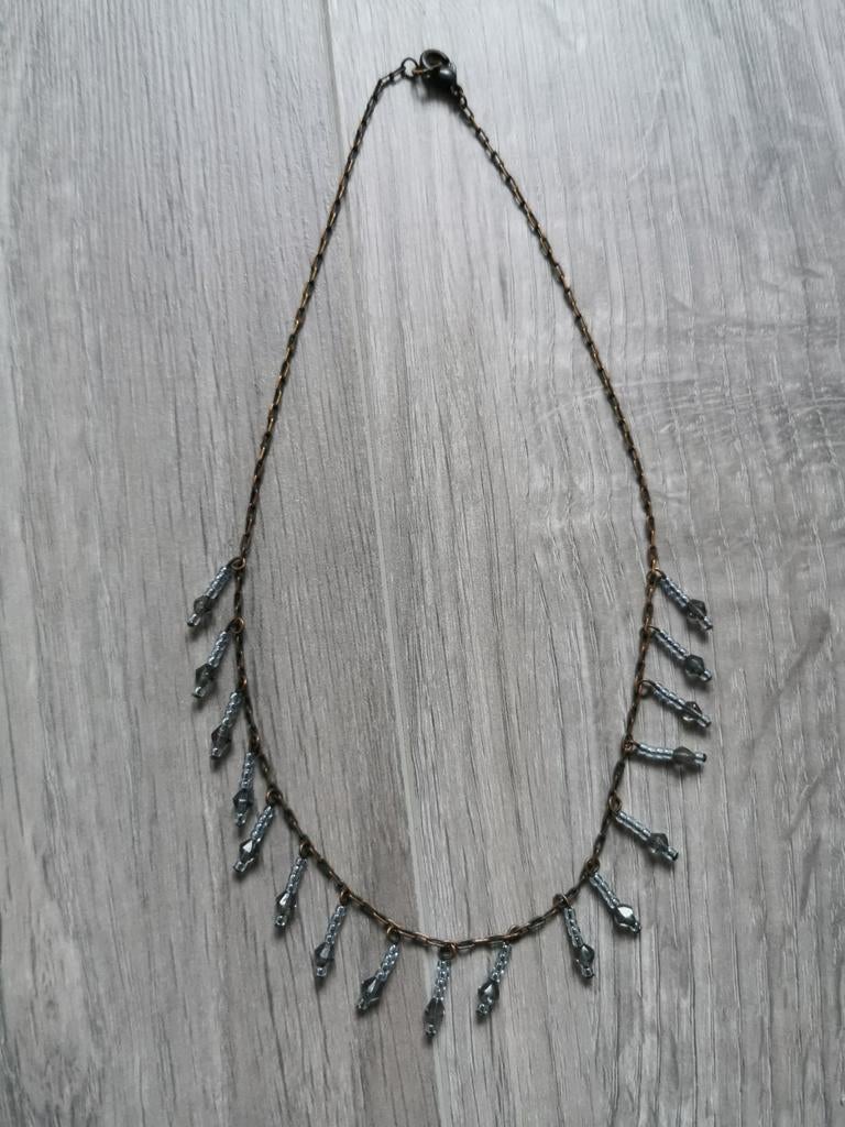 Korte ketting - 18 cm, Ophalen of Verzenden, Gebruikt, Kunststof