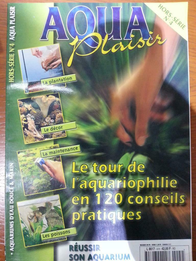 Aqua plaisir hors série numéro 4, Boeken, Dieren en Huisdieren, Zo goed als nieuw, Vissen, Ophalen of Verzenden