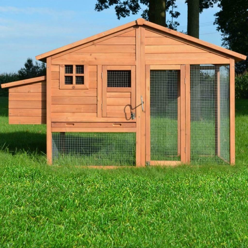 Poulailler XXL abri poule enclos poule parc poule coq caille, Envoi, Neuf, Poulailler